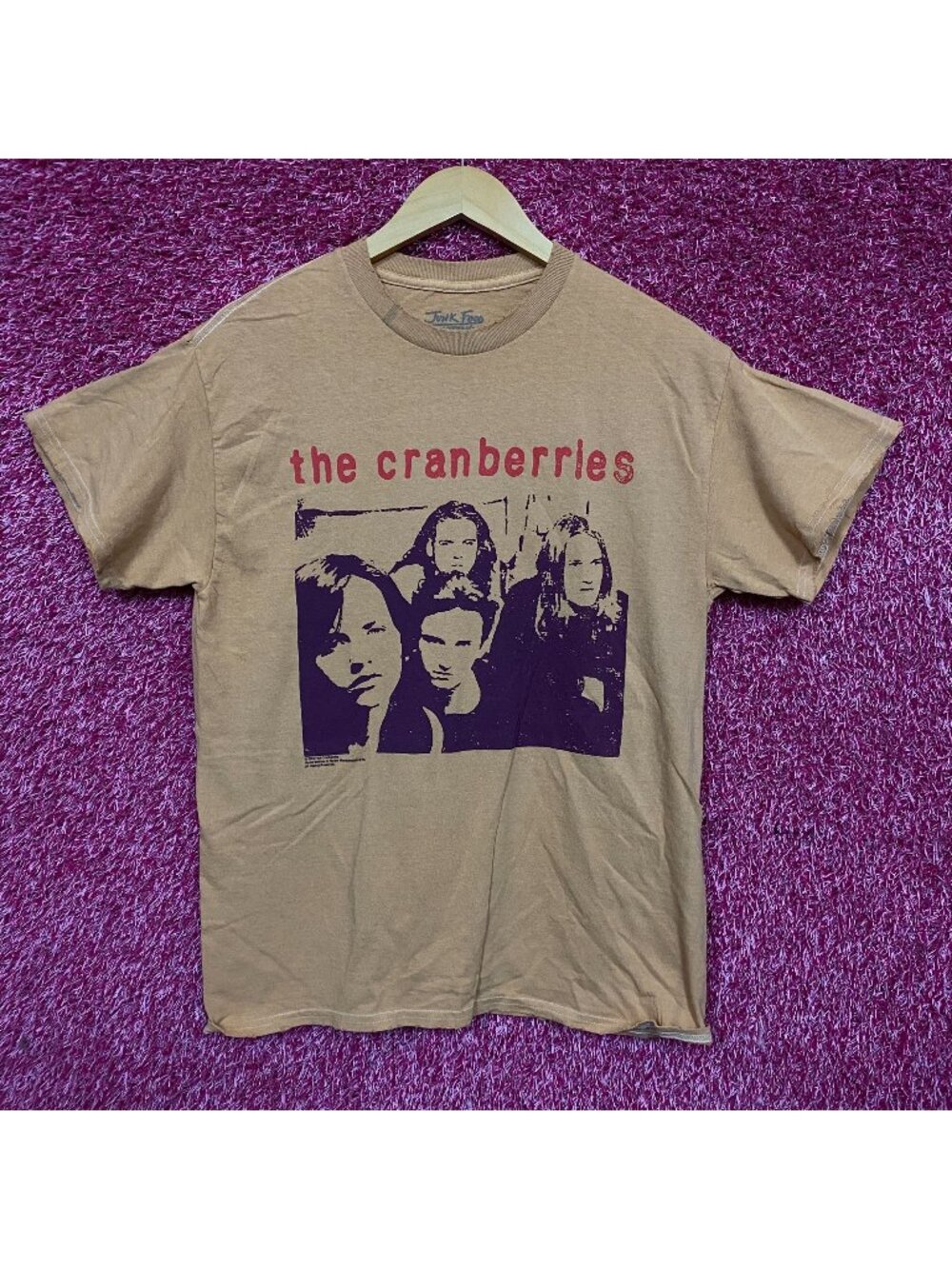 Junk Food Clothing The Cranberries Rock Band Flea Market Tee Medium